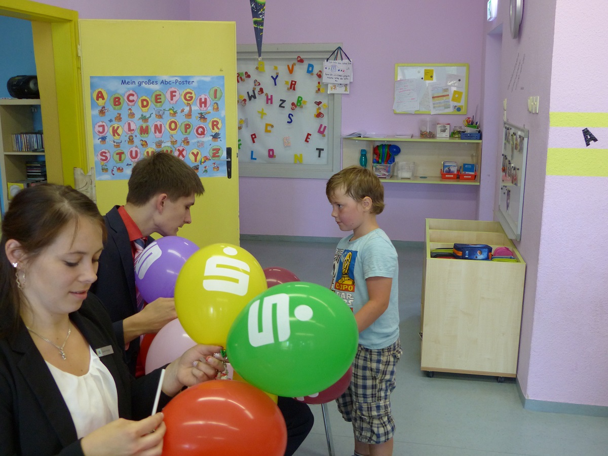 Bild Spende der Sparkasse