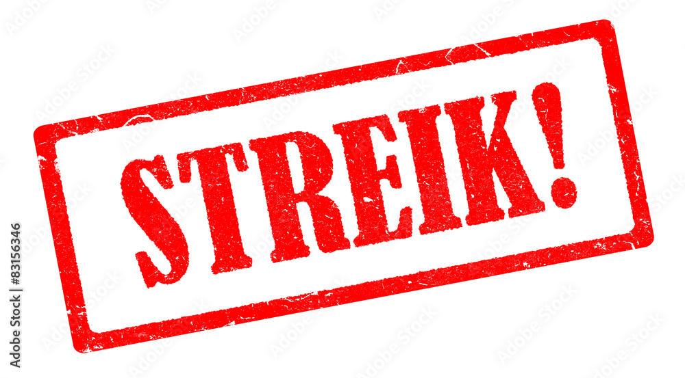 Bild Wir streiken !