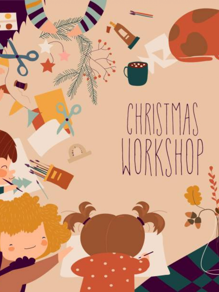 Bild Weihnachtsbasteln am Wäldchen