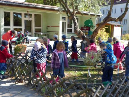 Bild 3 Das Barfußgehen