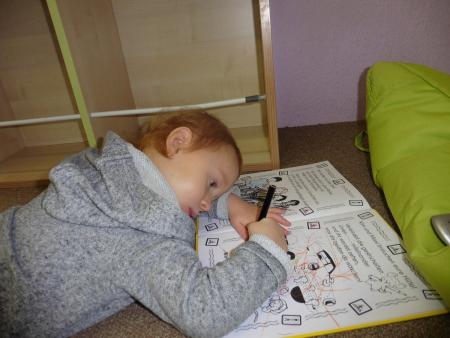 Bild volle Konzentration